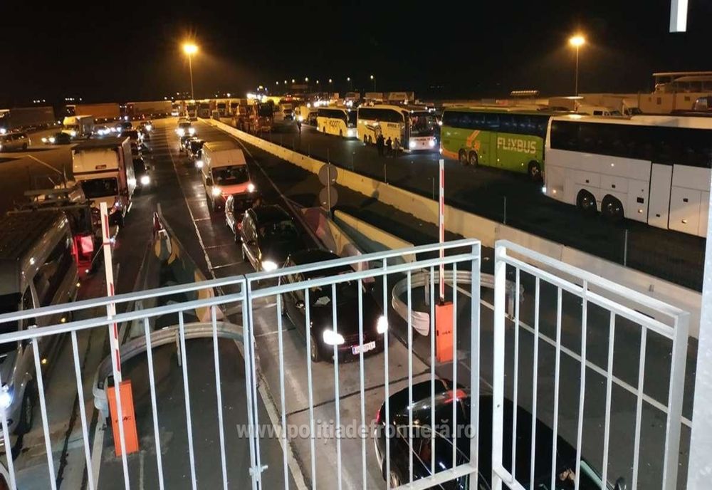 Numărul polițiștilor de frontieră a fost triplat la P.T.F. Nadlac II în această noapte