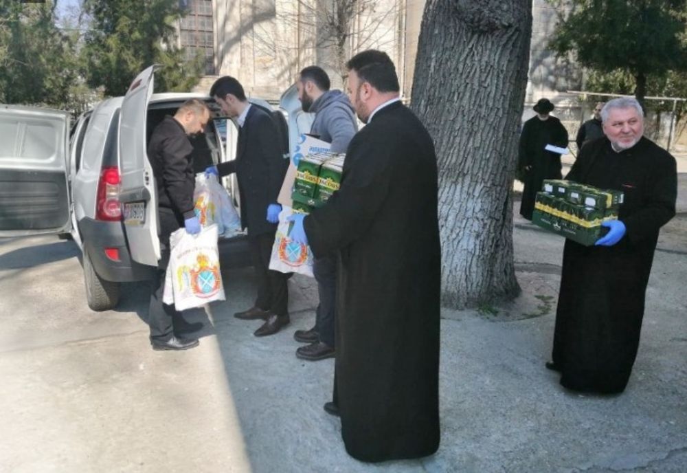 Arhiepiscopia Dunării de Jos continuă ajutorarea celor aflaţi în carantină în judeţele Galaţi şi Brăila