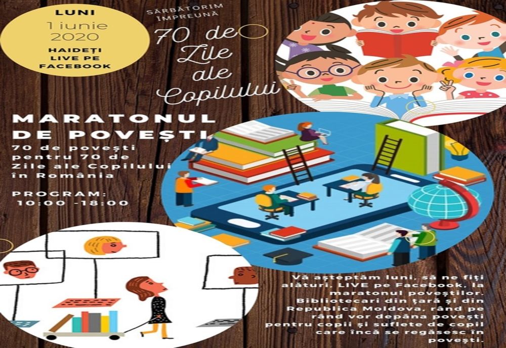 1 iunie - Maratonul de Povesti