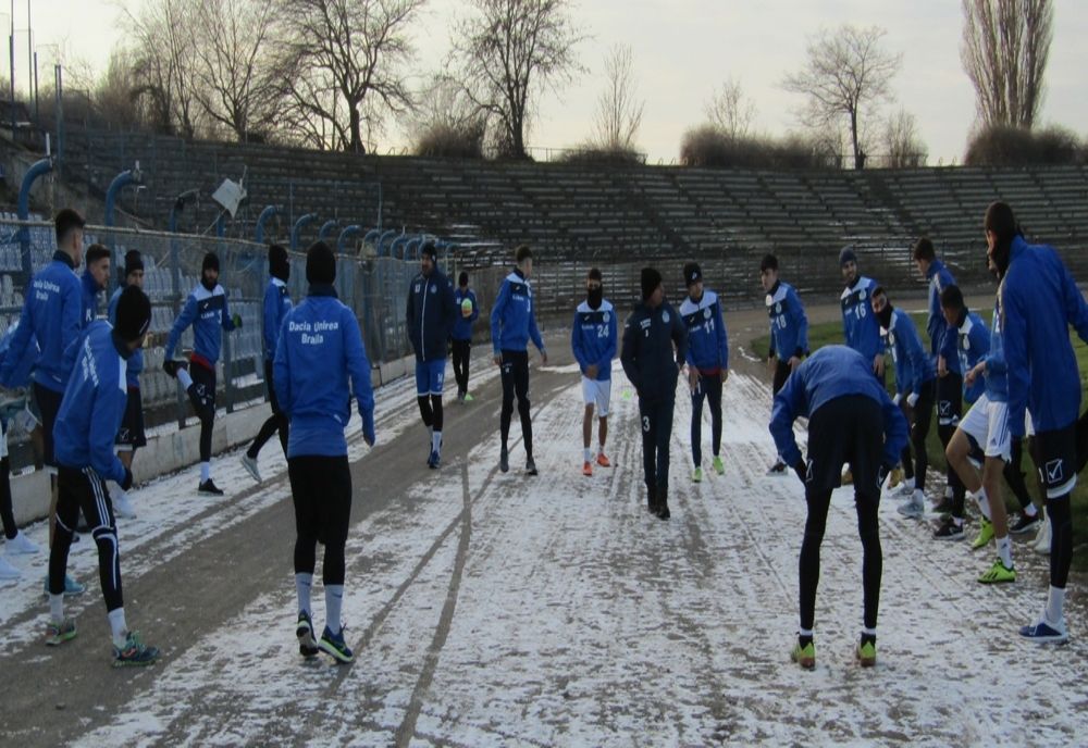 22 de jucători la reunirea Daciei Unirea Brăila