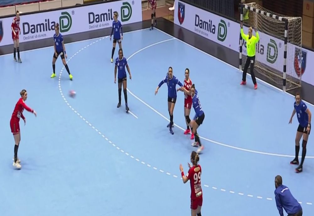 Cu doar 5 goluri marcate în repriza a doua, HC Dunărea Brăila a pierdut meciul cu CSM Rm. Vâlcea