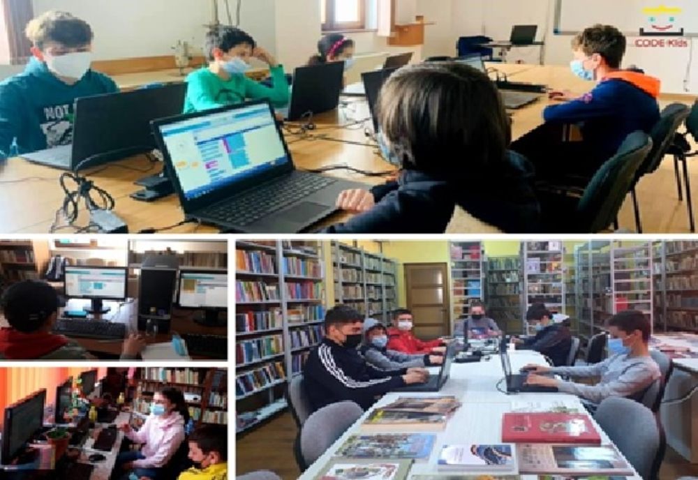 Copiii de gimnaziu din județul Brăila au început cursurile gratuite de programare de la bibliotecă