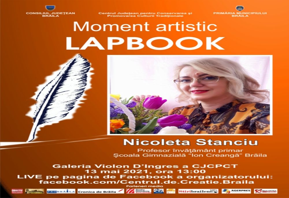 Moment artistic - Lapbook la Centrul de Creație Brăila