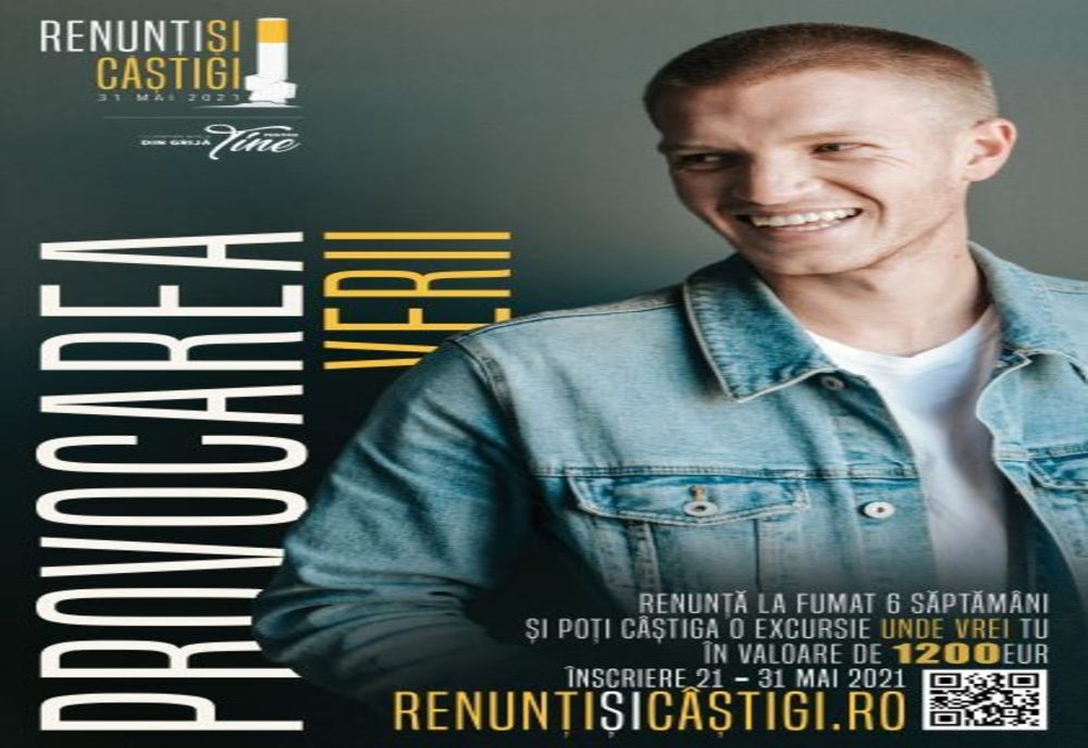 Campania de marcare a “ZILEI MONDIALE FĂRĂ TUTUN”