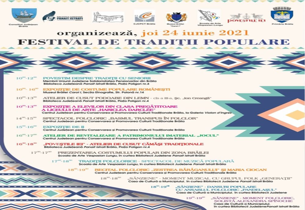 Sânzienele și Ziua Internațională a IEI sărbătorite în cadrul Festivalului de Tradiții Populare