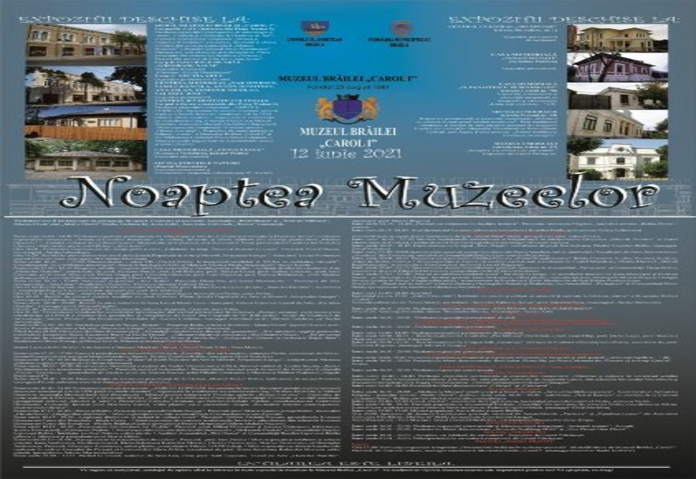 A XVII-a ediție a celebrului eveniment cultural Noaptea Muzeelor 2021