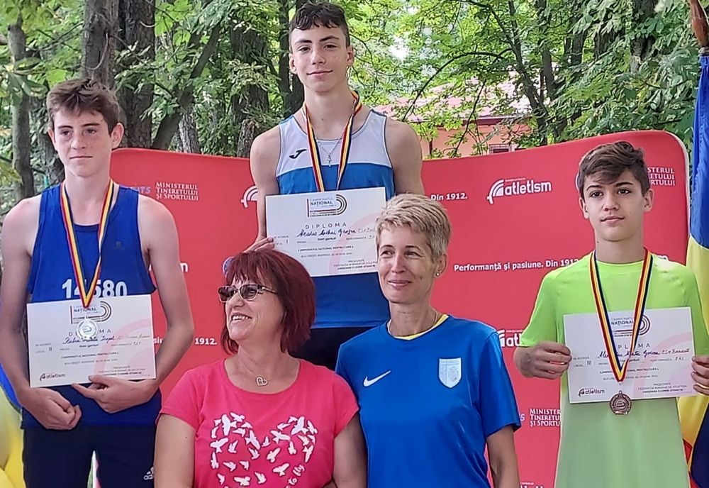 Medalii pentru atleții brăileni la naționalele de copii