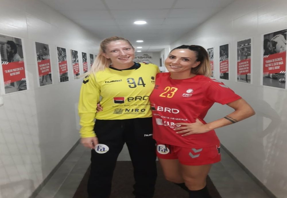 Elena Șerban și Nicoleta Safta au făcut parte din lotul României în amicalele cu naționala Spaniei