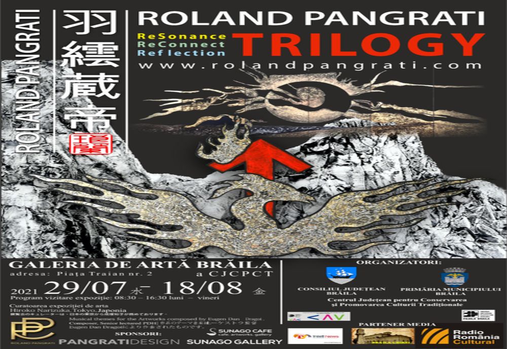 Expoziţie  de pictură a artistului  Roland Pangrati, intitulată TRILOGY