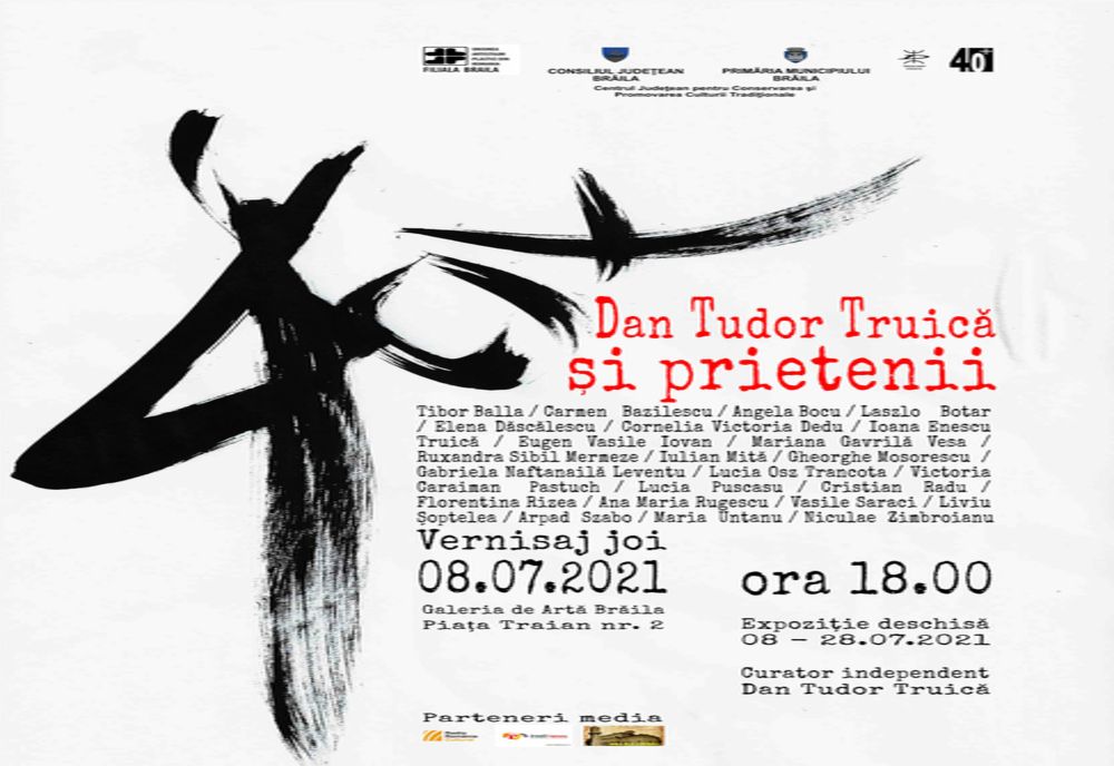 Vernisajul primei etape a expoziției internaționale de artă „40+ Dan Tudor Truică și prietenii"