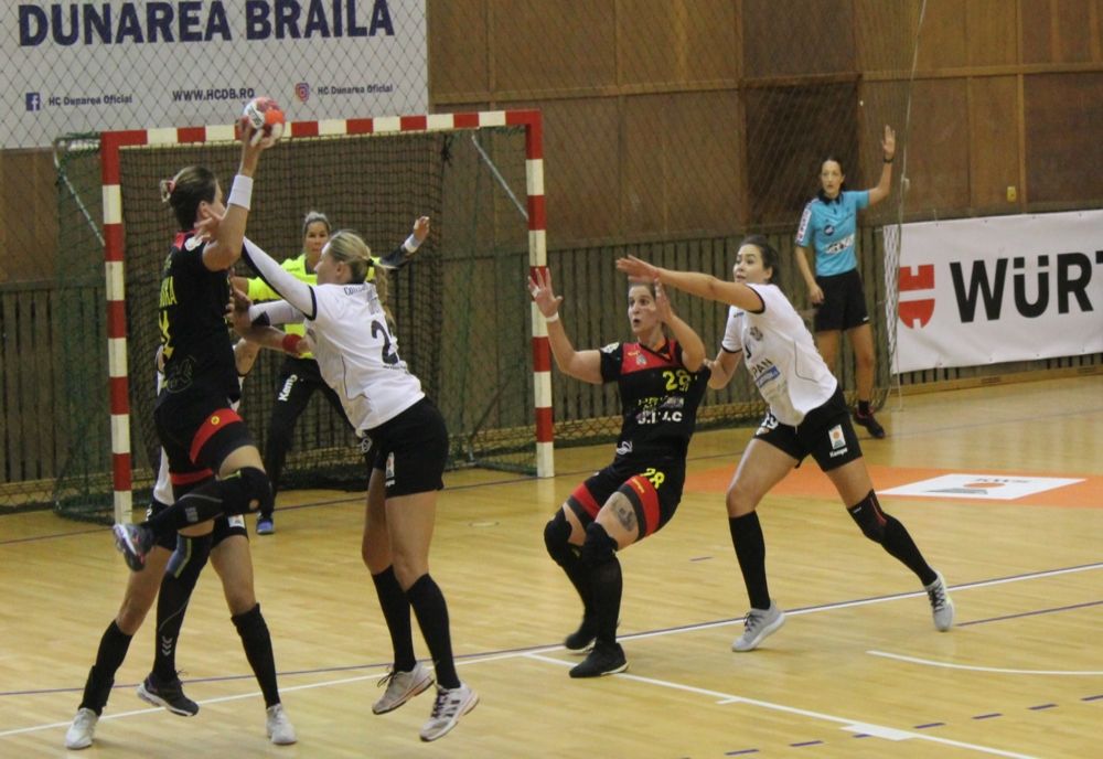 Fără cele 4 brazilience care au fost la JO de la Tokyo, HC Dunărea a terminat la egalitate meciul cu Dacia Mioveni