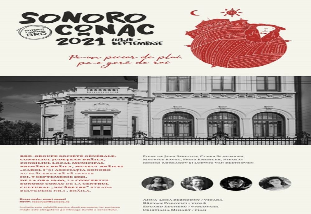 Concert SoNoRo Conac IX la Centrul Cultural “Nicăpetre”