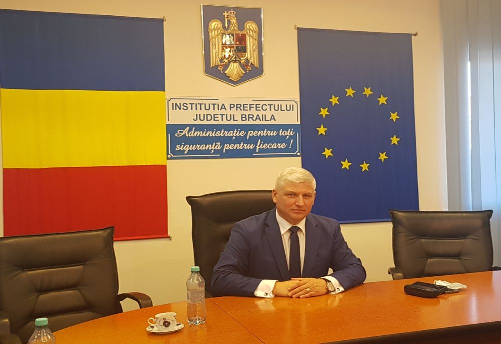 Noul prefect al Brăilei a depus astăzi jurământul
