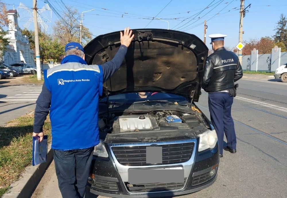 Polițiștii brăileni au acționat pentru controlul stării tehnice a autovehiculelor 