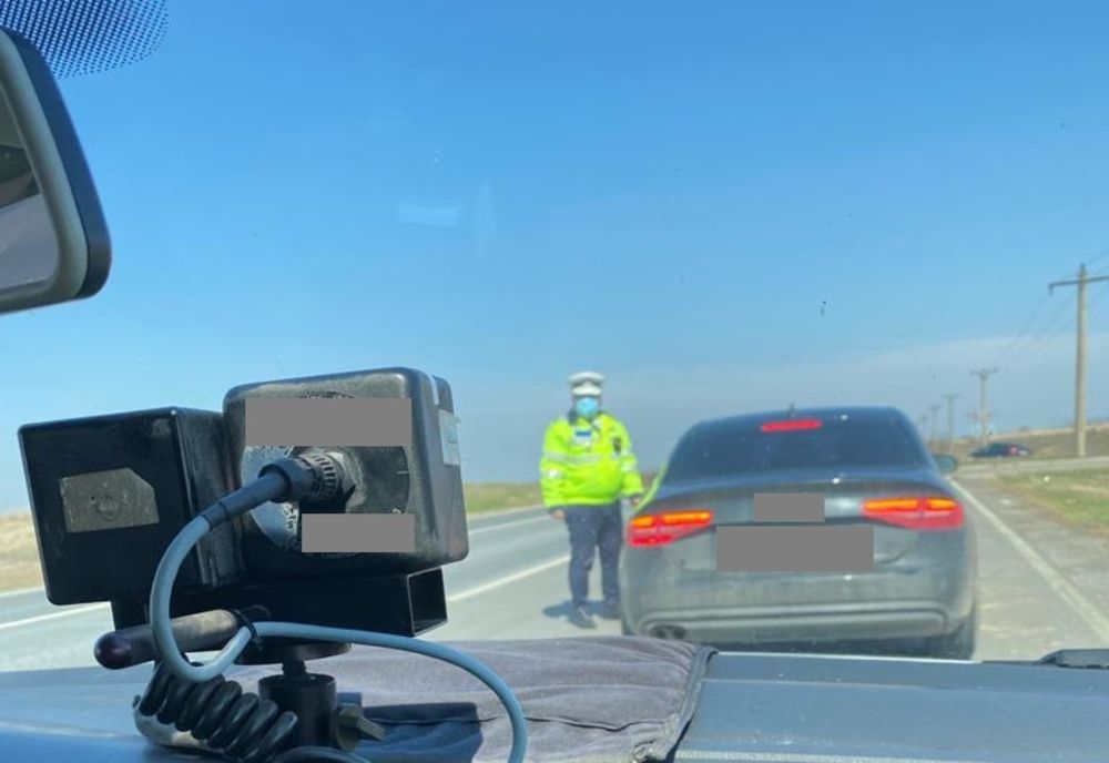 Polițiștii brăileni au aplicat ieri 108 sancțiuni pentru depășirea vitezei legale de deplasare a vehiculelor