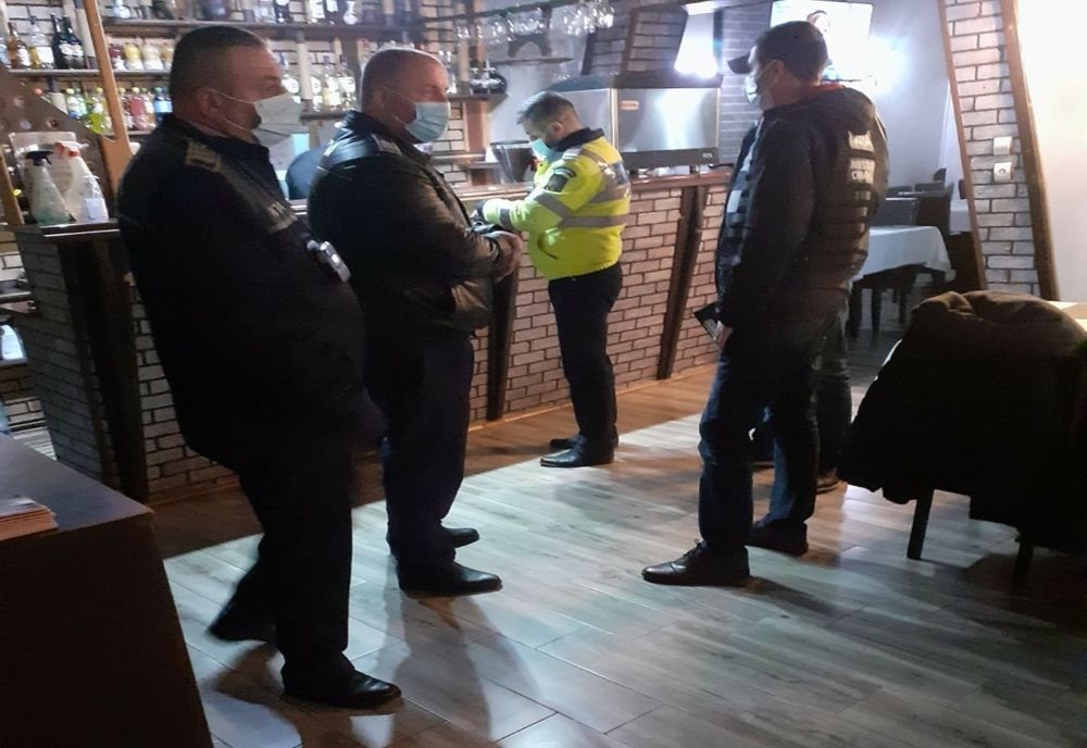 Bar închis temporar pentru nerespectarea prevederilor Legii 55/2020