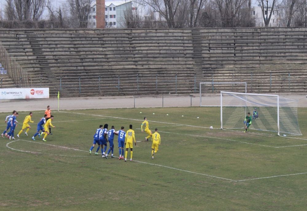 Dacia Unirea Brăila învinsă cu 0-3 (0-2) de Unirea Slobozia