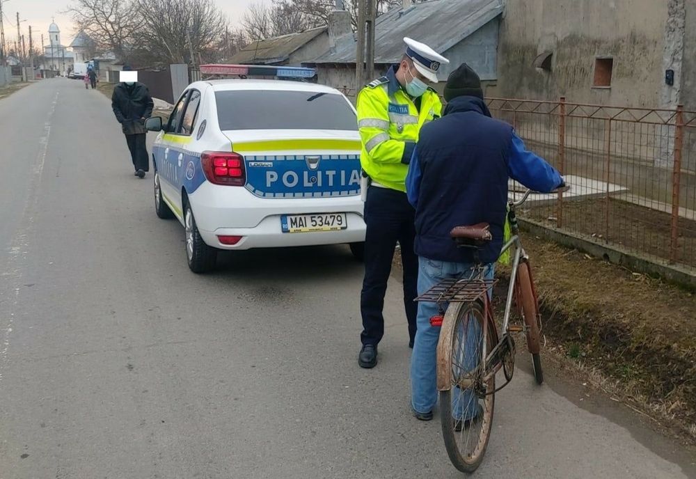 Acțiuni ale polițiștilor brăileni pentru prevenirea accidentelor produse ca urmare a indisciplinei bicicliștilor