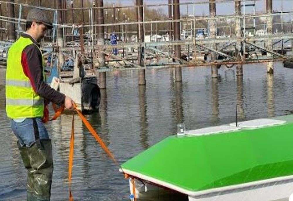 Lansarea oficială la apă a catamaranului “Green Cat”