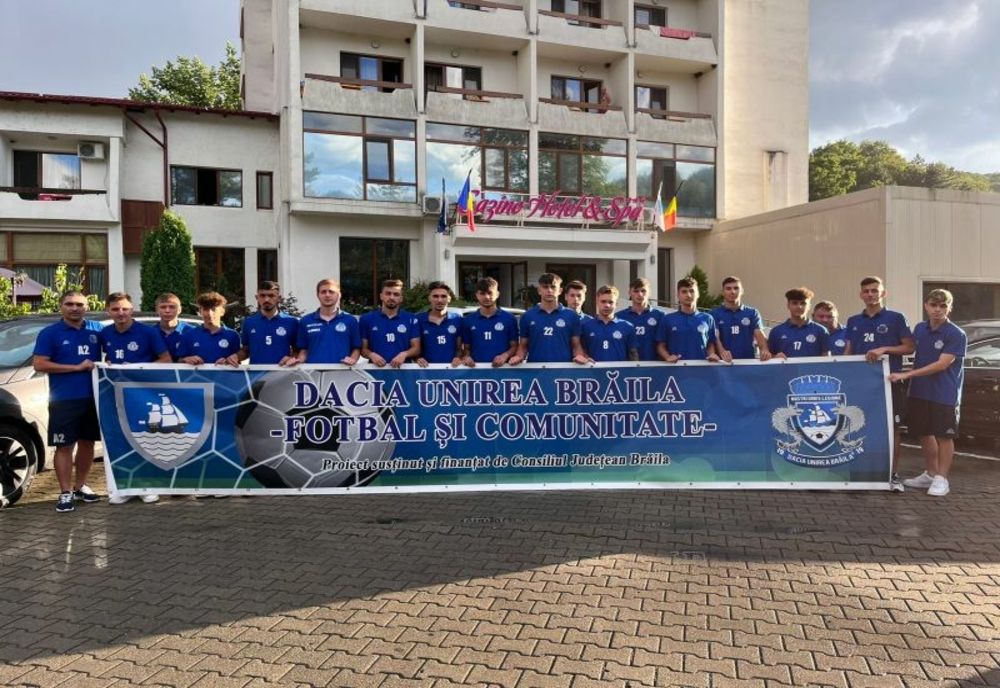 Dacia Unirea Brăila se află în cantonament la Sărata Monteoru