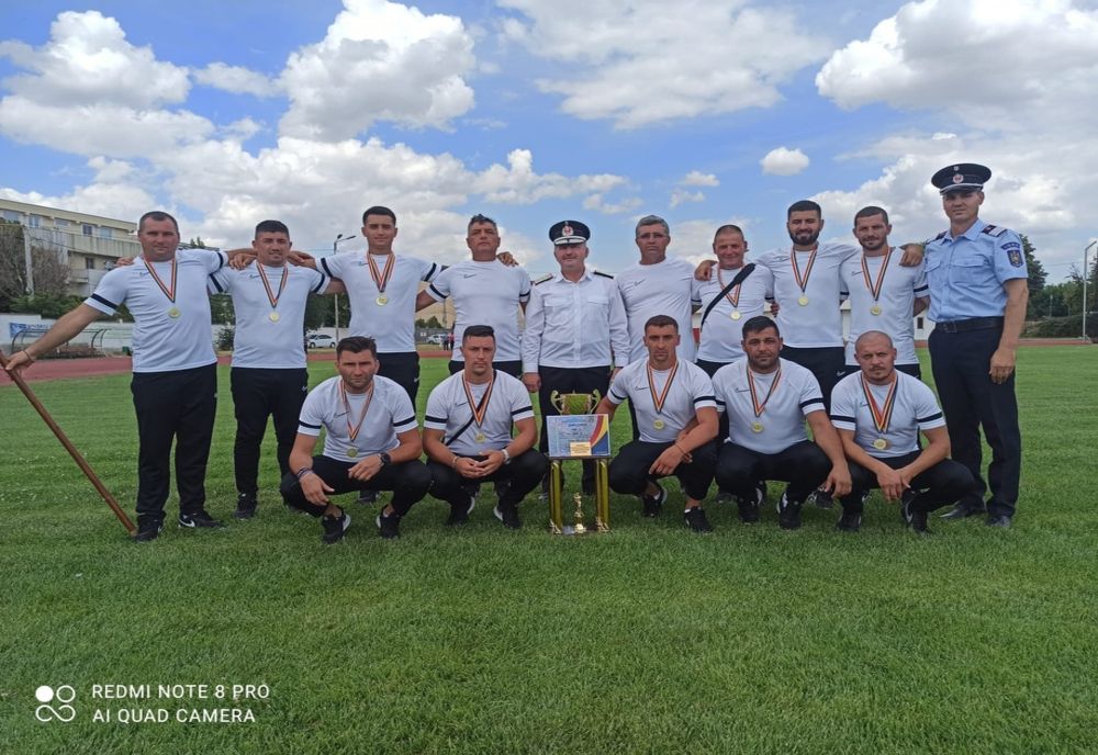 Pompierii de la serviciul privat de situații de urgență VARD Brăila a câștigat etapa națională a concursului