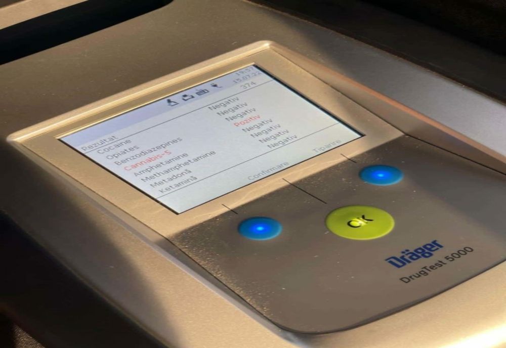 Șofer din Tulcea depistat pozitiv la testul cu Drug Testul în timp ce rula pe DN2B, în localitatea Lacu Sărat