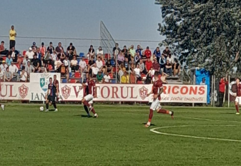 Viitorul Ianca a jucat de la egal la egal cu Oțelul Galați în primele 60 de minute