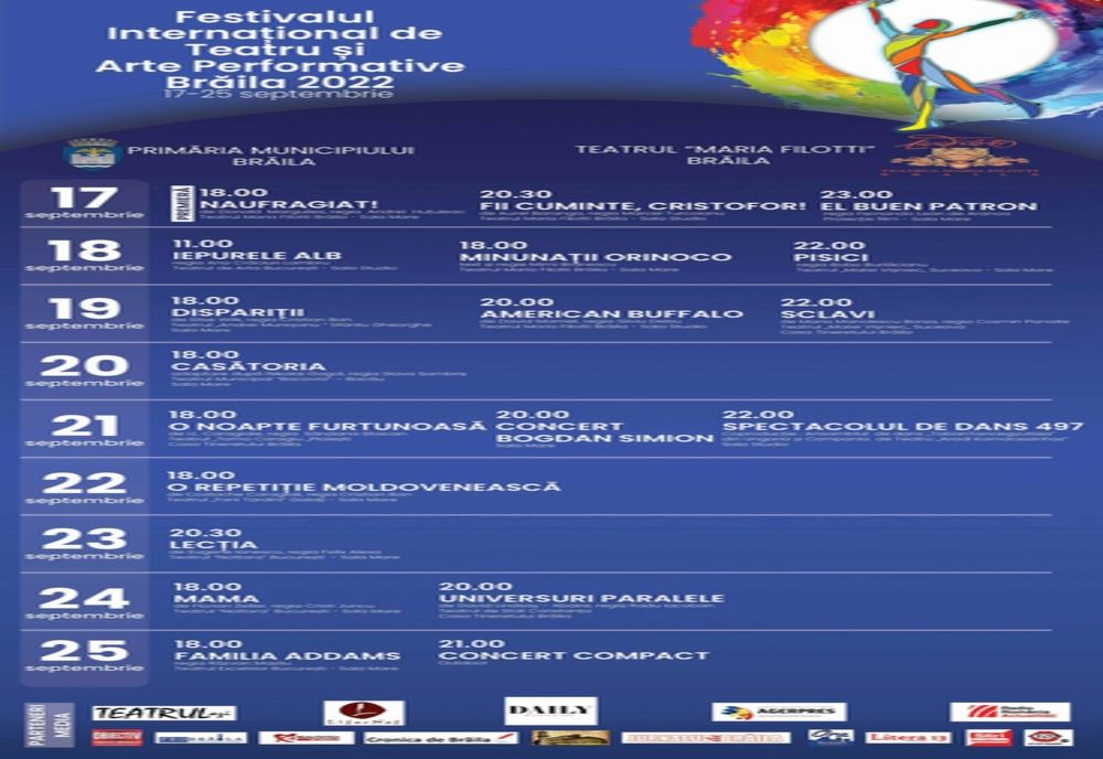 Premieră și start festival de teatru, la dramaticul brăilean