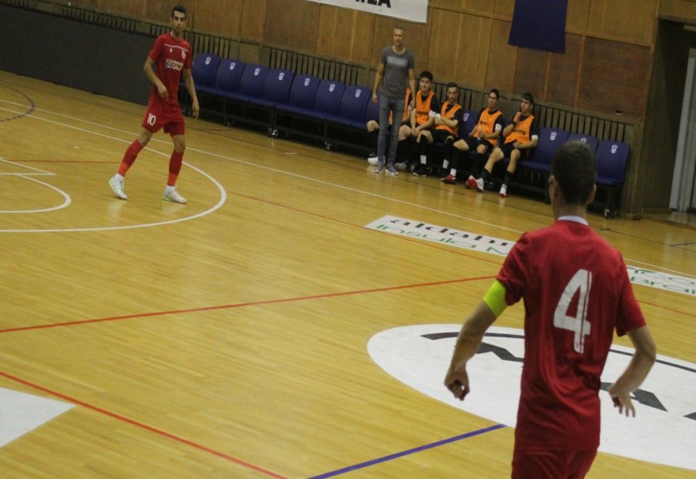 United Galați joacă astăzi, în Polivalenta brăileană, cu CFR Timișoara ,în Liga 1 la futsal, 