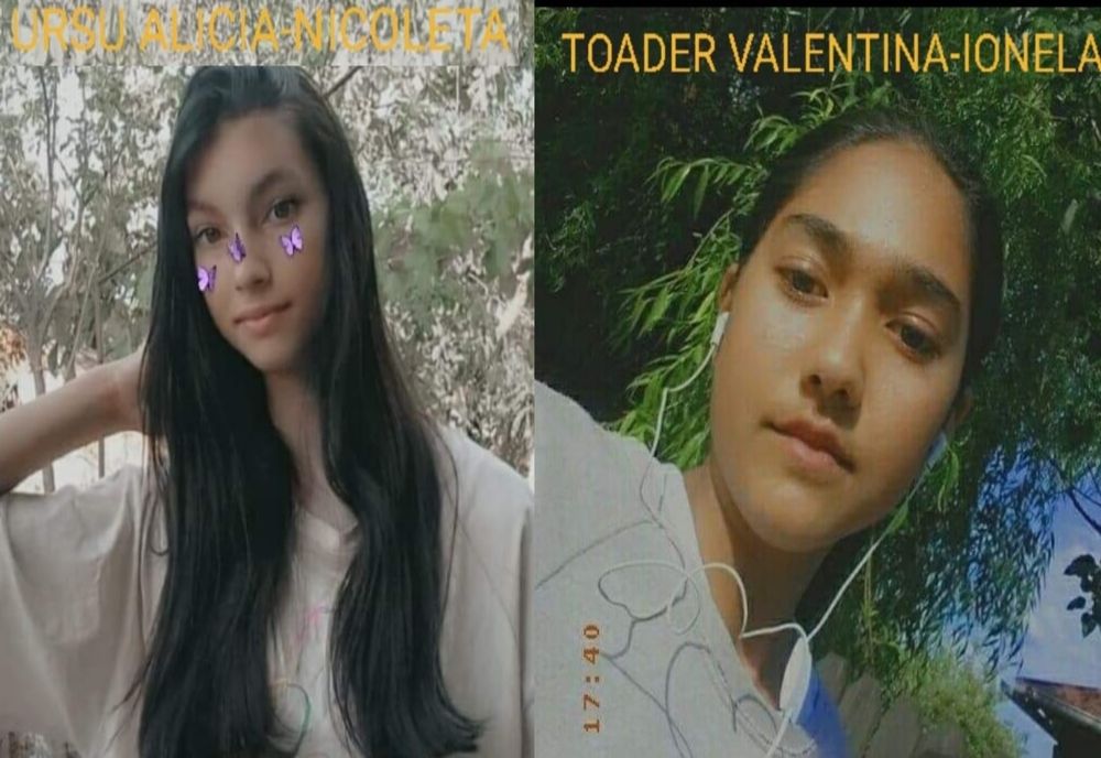 Două minore de 13 ani dispărute de la domiciliu