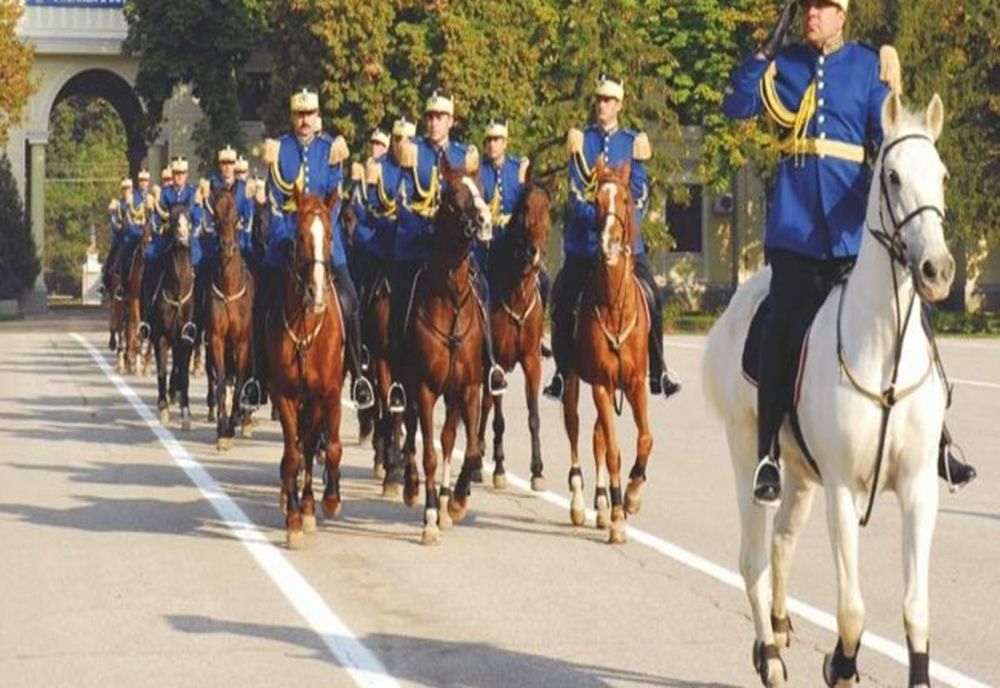De Ziua Națională a României, Cavaleria jandarmeriei Române defilează în perimieră la Brăila 