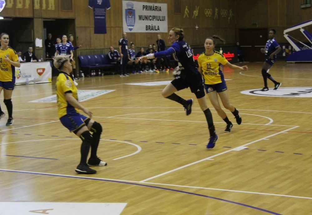 Dunărea Brăila a învins cu 27-23 pe CSM Tg. Jiu