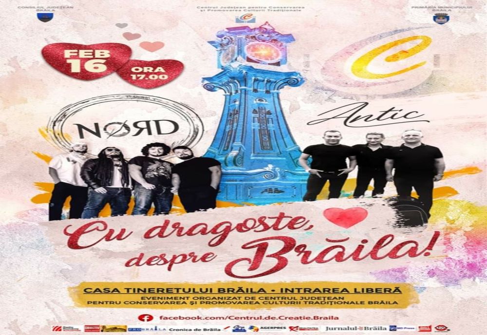 Evenimentul cultural intitulat ”Despre Brăila, cu drag!” organizat de Centrul Județean pentru Conservarea și Promovarea Culturii Tradiționale Brăila