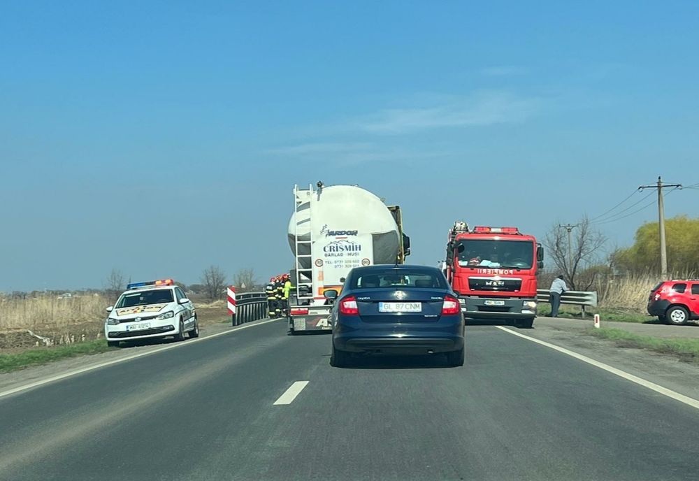 Accident pe DE 584. Un minor a fost rănit