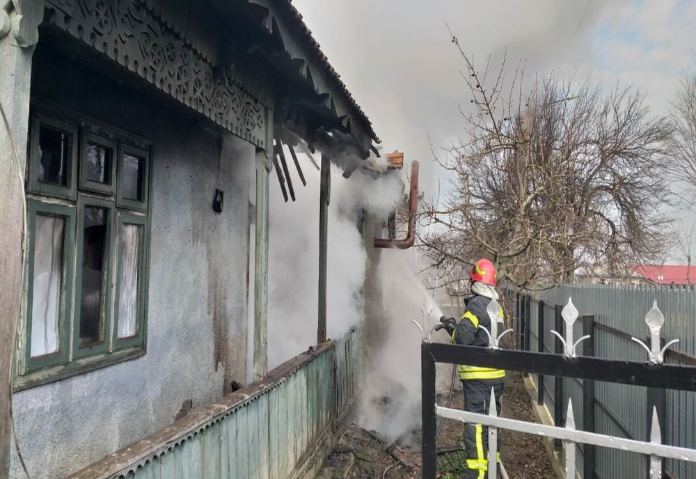 Bărbat decedat în urma unui incendiu în propria locuință din satul Oancea