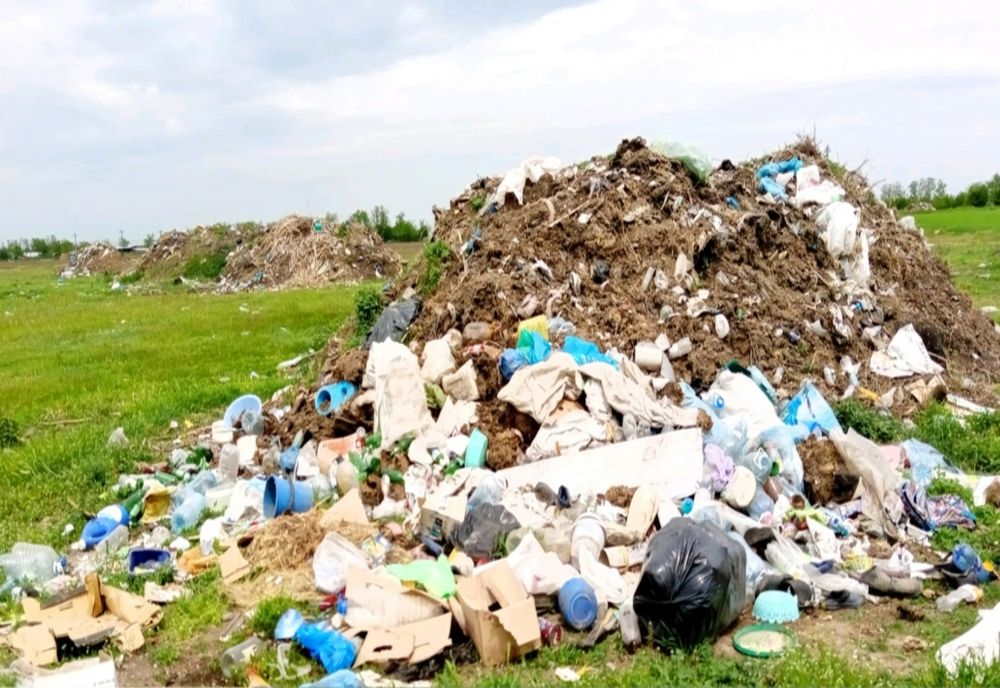 Primăria comunei Galbenu amendată de Garda de Mediu