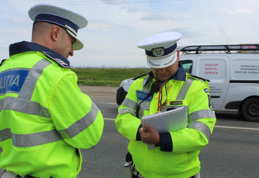 Acțiuni de tip ”Blitz” desfășurate de polițiștii rutieri brăileni pe raza orașului Ianca și a localității Șuțești