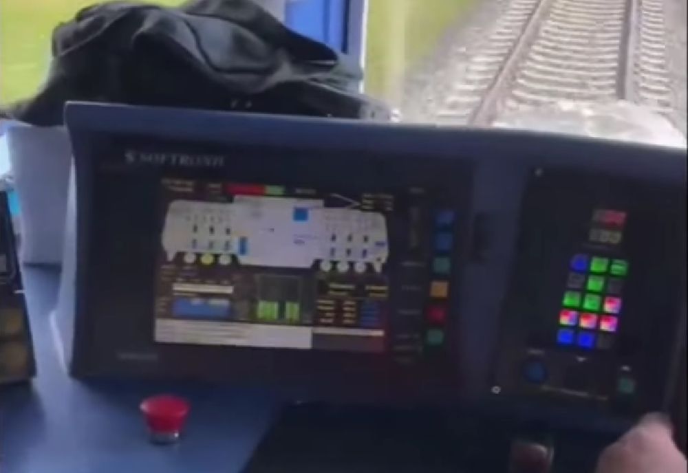 Record de viteză de 210 km/h pe linia de testări de la Făurei, reparată de SRCF Galați