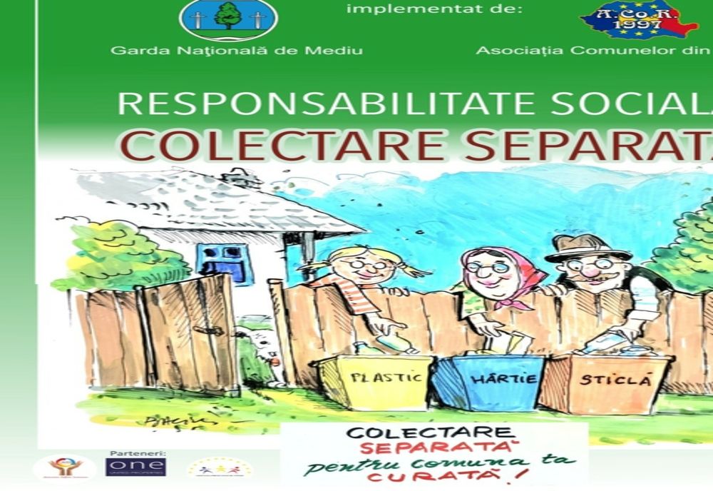 Colectare separata pentru comuna ta curata
