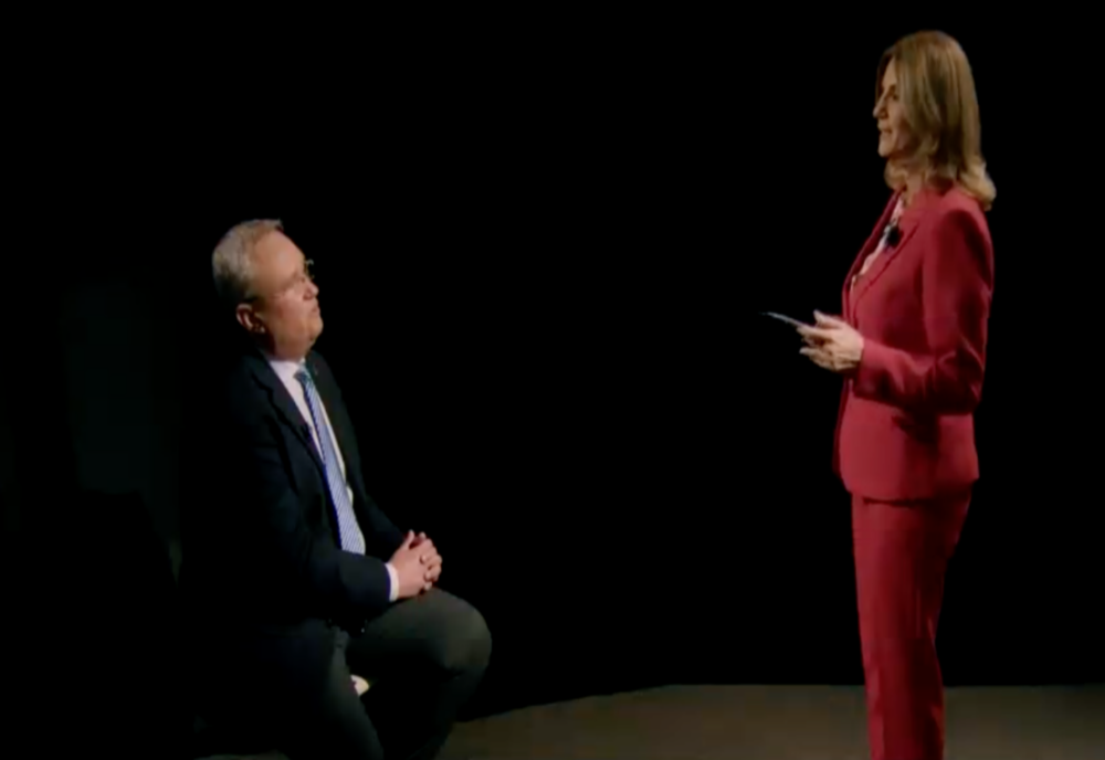 Nicolae Ciucă, față în față cu Anca Alexandrescu