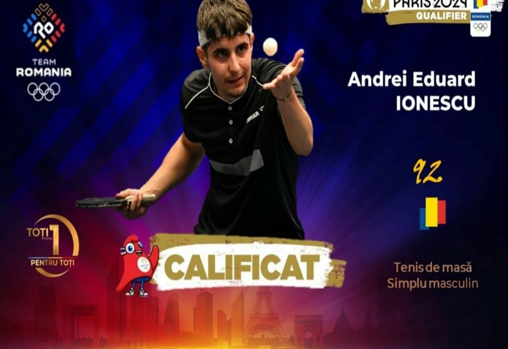 JO 2024: Eduard și Ovidiu Ionescu s-au calificat în probele de simplu la tenis de masă
