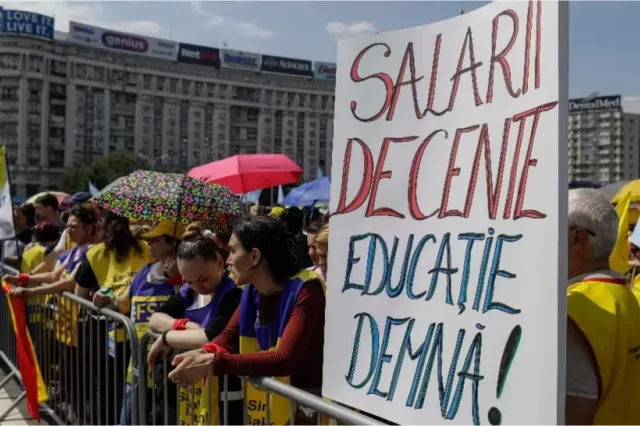 Protest uriaș în educație. Aproximativ 20.000 de sindicaliști sunt așteptați miercuri în București