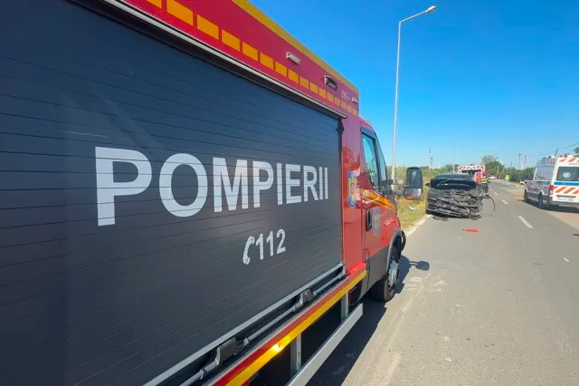 6 răniți în urma coliziunii dintre două autovehicule, pe DN 2B Buzău–Brăila