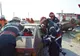 Accident grav, simulat pe DE 584