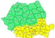 Cod galben de ploi și vânt puternic valabil și pentru Brăila