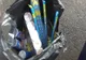 Materiale pirotehnice vândute la colț de stradă confiscate de polițiști