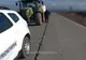Tractor, cu remorcă neînmatriculată, depistat în trafic de polițiștii de frontieră brăileni