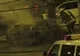 O mașină a luat foc în mers pe Șoseaua de Centură a Brăilei