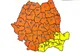 Cod portocaliu de furtuni în aproape toată țara astăzi