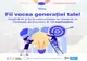 Fii vocea generației tale!